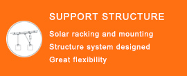 solar panel support structures