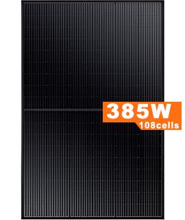 385Watt Solar Power Panel Black PV Module