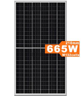 665Watt Solar Panel 132 Cells Solar PV Module